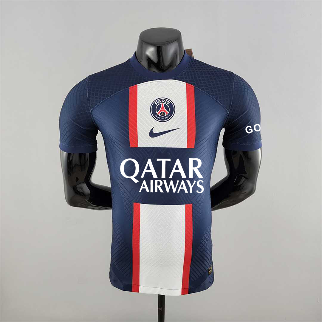 AAA Quality Paris St Germain 22/23 Home Soccer Jersey(Player)